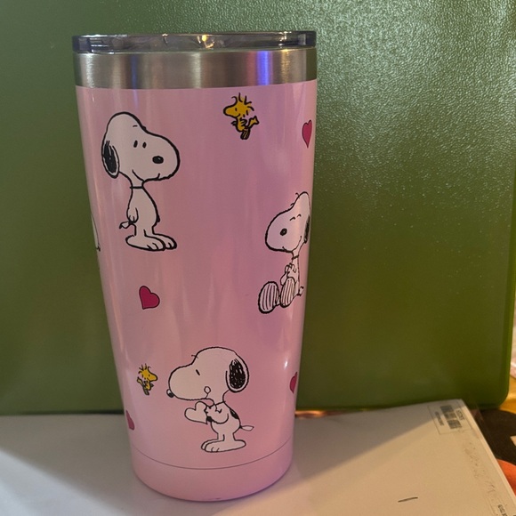Peanuts Pink Snoopy & Woodstock Tumbler (2024) - Picture 4 of 4